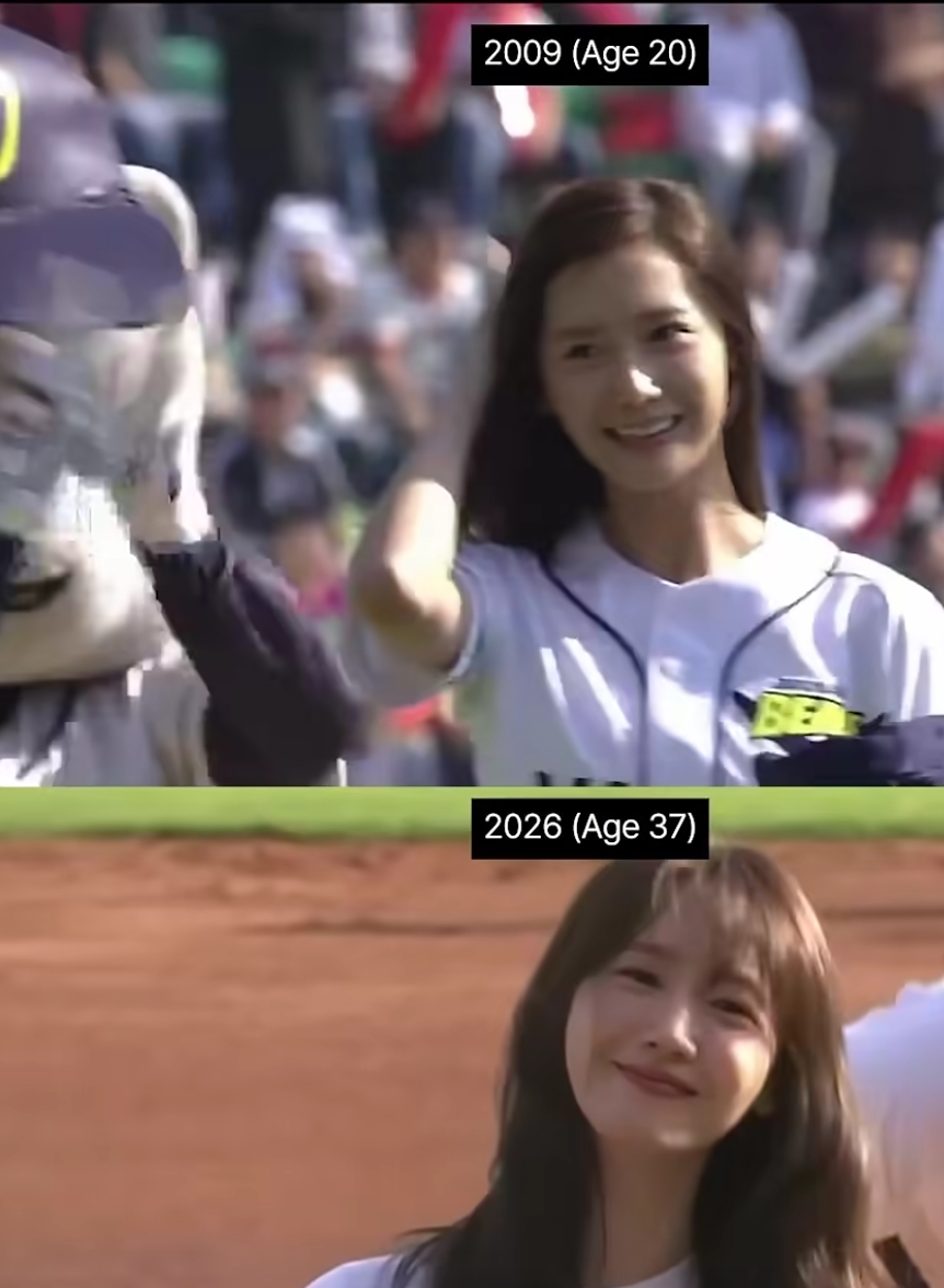 17년만에-시구하는-소녀시대-윤아-2-이미지