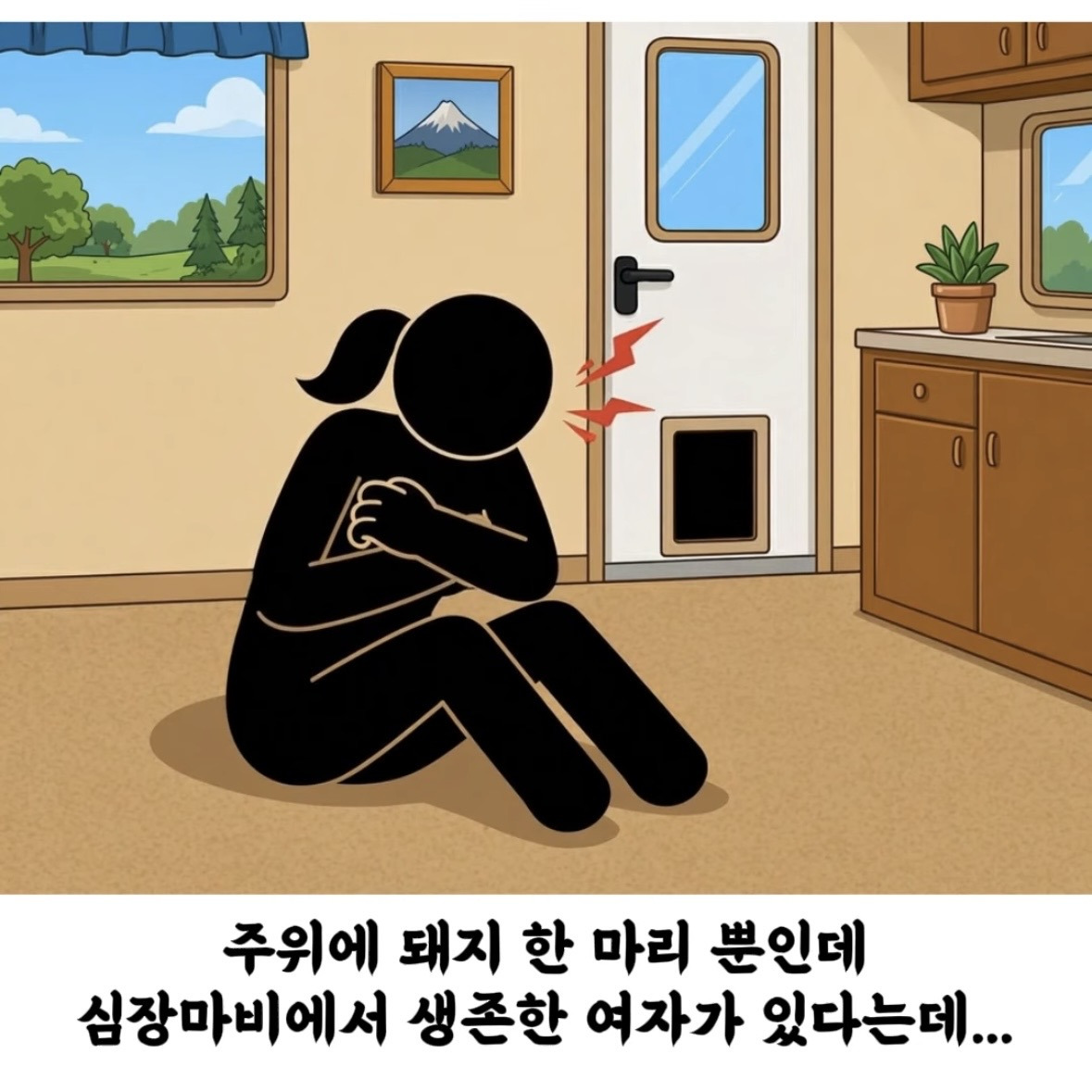 돼지-덕분에-심장마비에서-기적적으로-생존한-여자-0-이미지