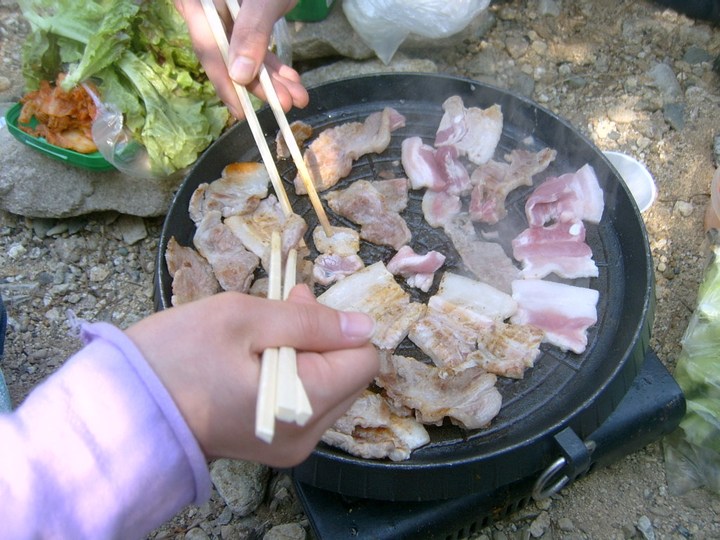 그때-그시절-낭만,-계곡-삽겹살-2-이미지