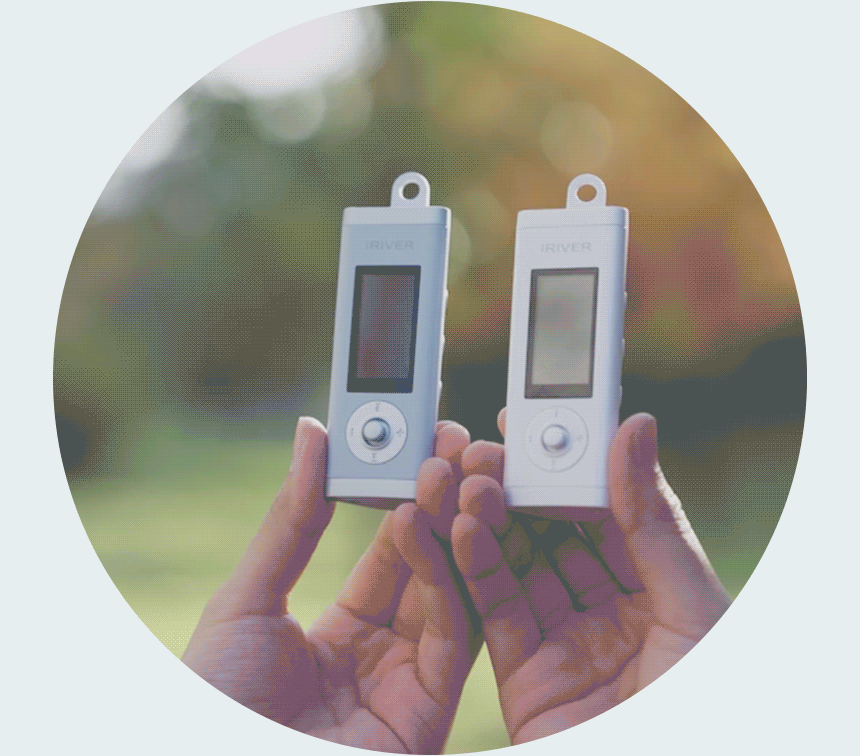 최근에-출시된-아이리버-레트로-감성-블루투스-mp3-2-이미지