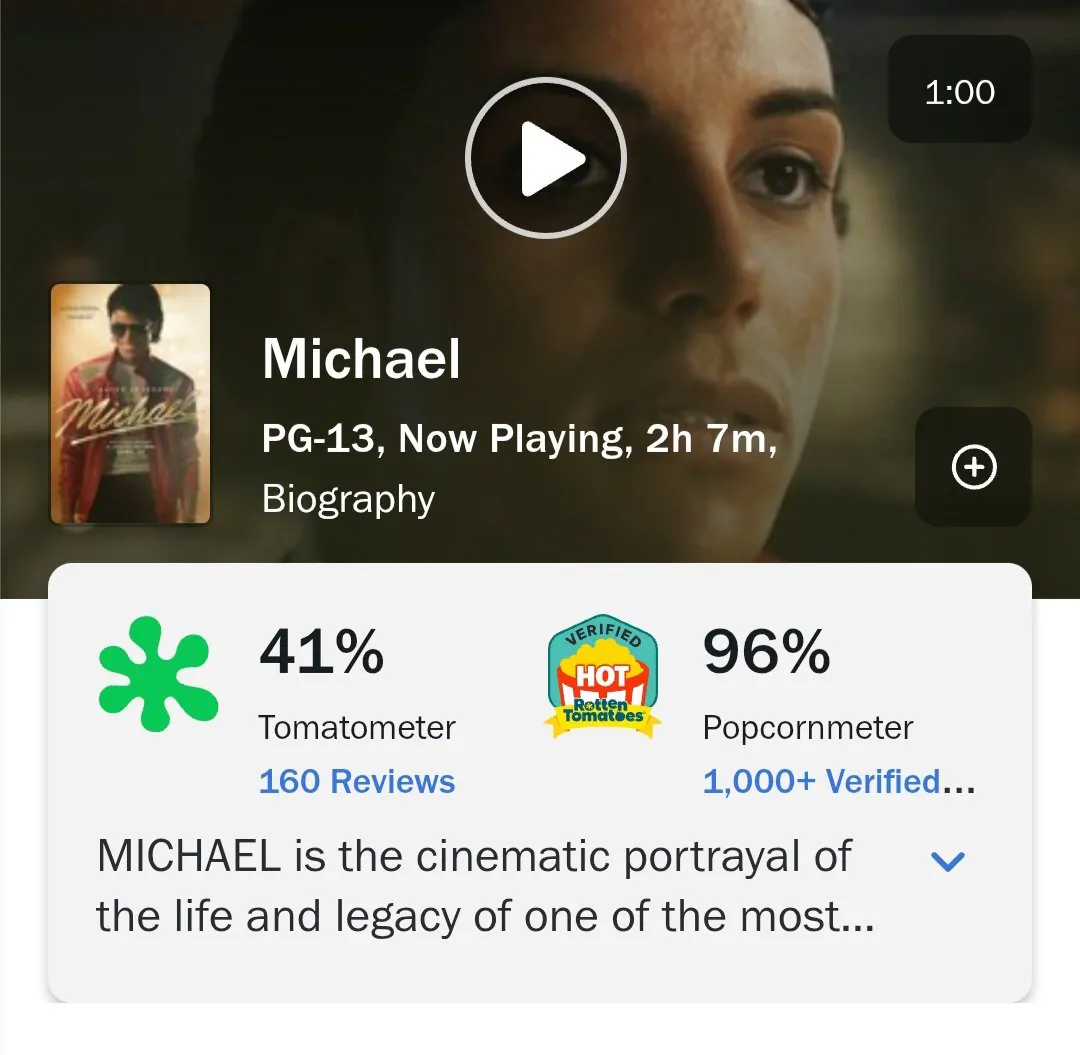 보헤미안-랩소디와-비슷한-영화-마이클의-로튼토마토-지수-1-이미지