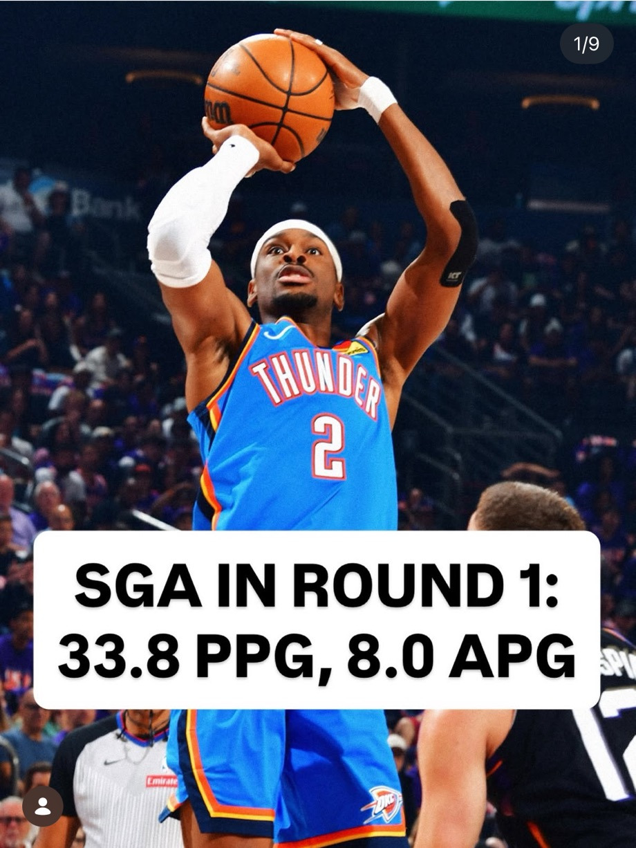 SGA의-1라운드-성적-1-이미지