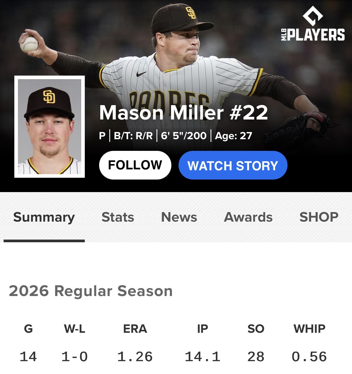 오늘-메이슨-밀러-성적-0-이미지