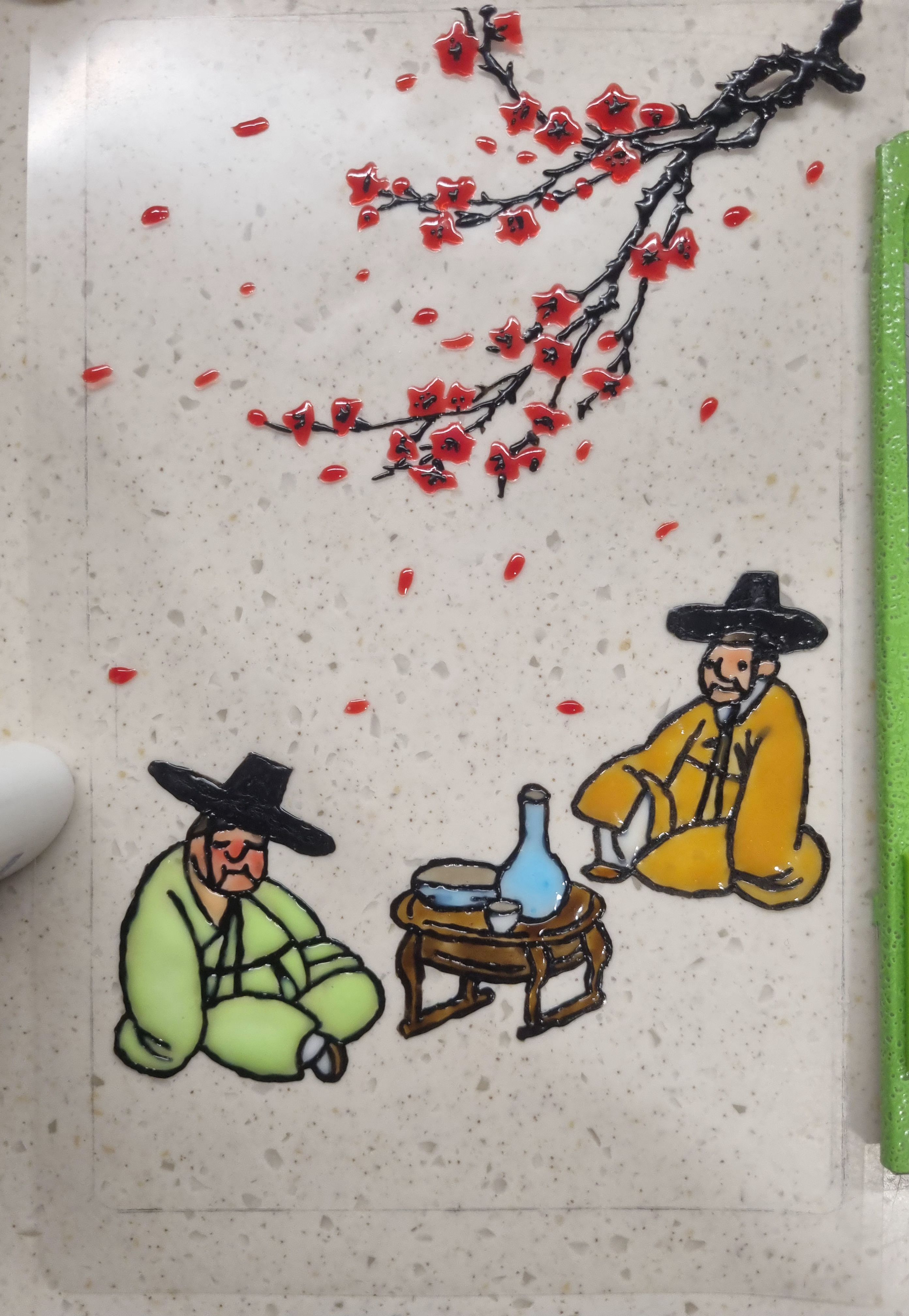 글라스데코로-'김홍도-취객선비-뮷즈'-만들기-9-이미지