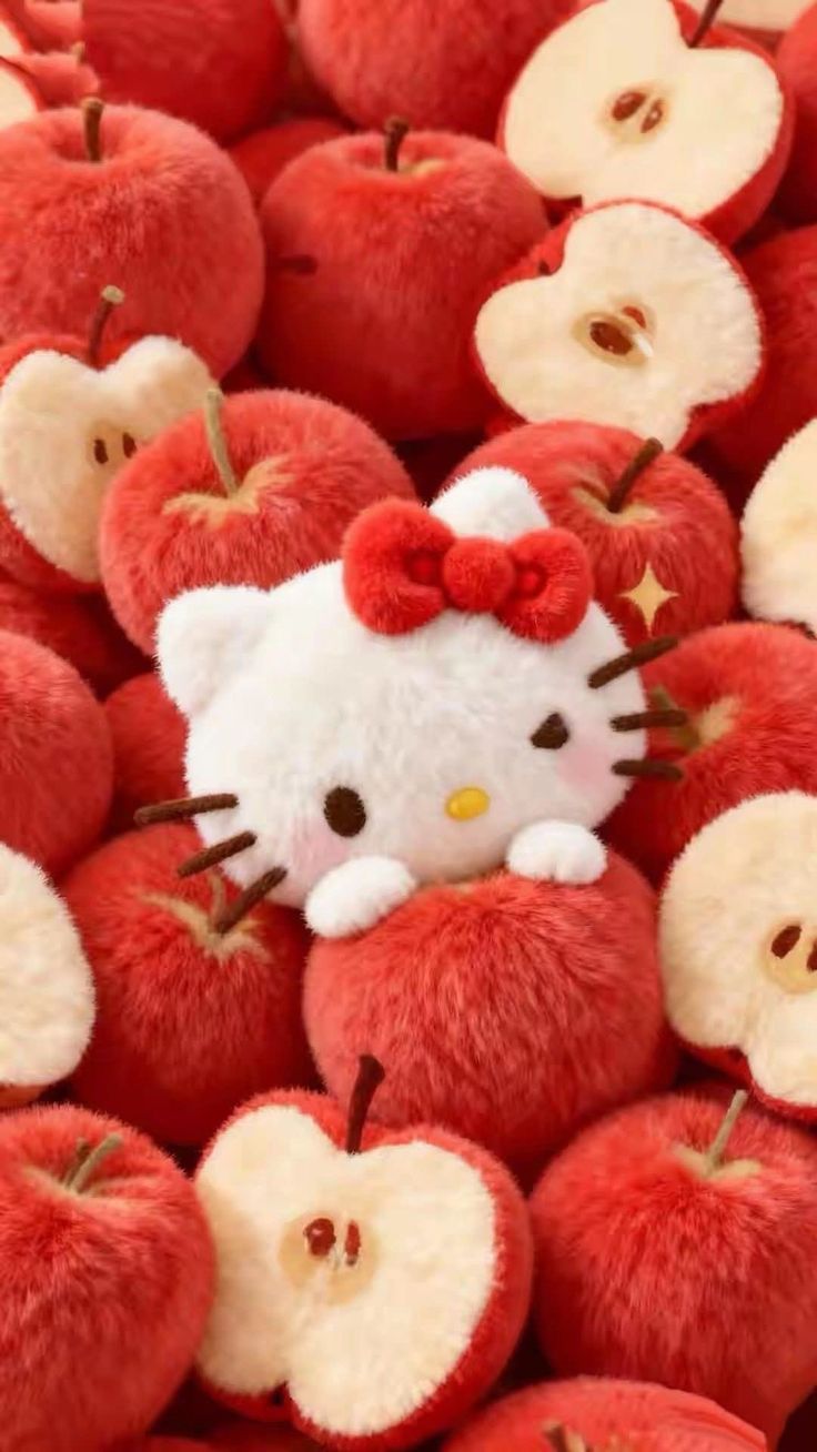 귀여운-키티-배경-🐱❤️🤍-낋여왔어요-7-이미지