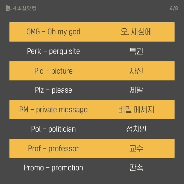 알아두면-유용한-영어-줄임말.jpg-5-이미지