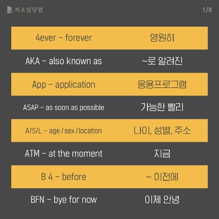 알아두면-유용한-영어-줄임말.jpg-0-이미지