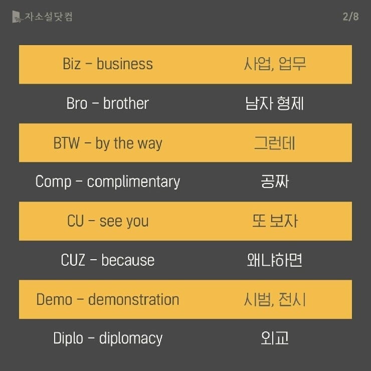 알아두면-유용한-영어-줄임말.jpg-1-이미지