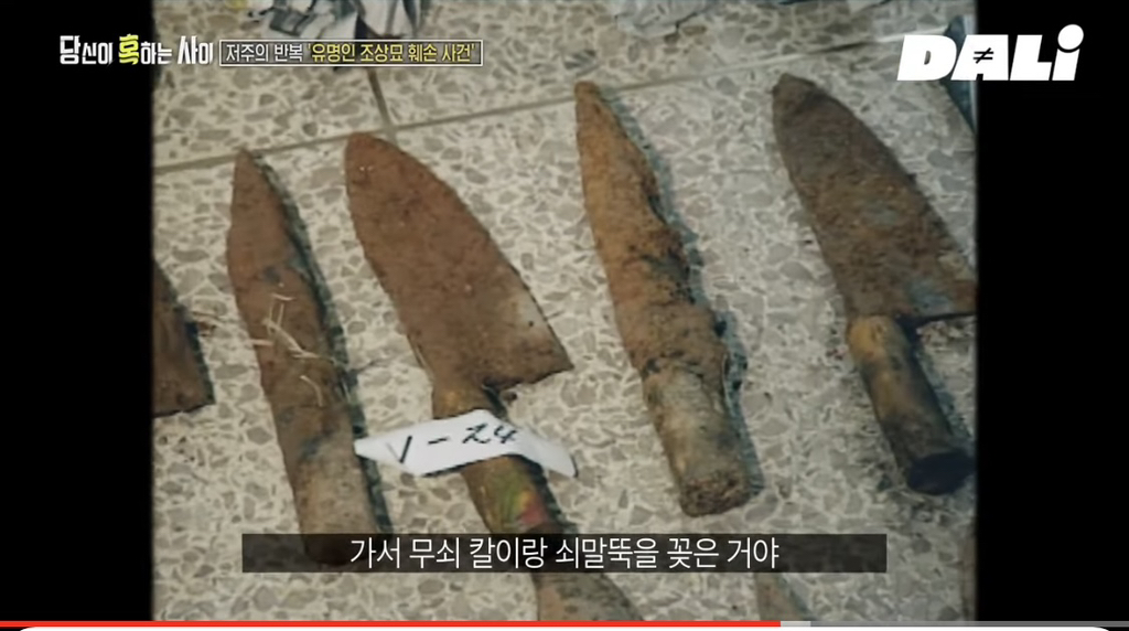 율곡이이,-이순신,-세종대왕-집안-묘소에-130kg-넘는-쇠말뚝과-식칼이-박혀-충격-4-이미지