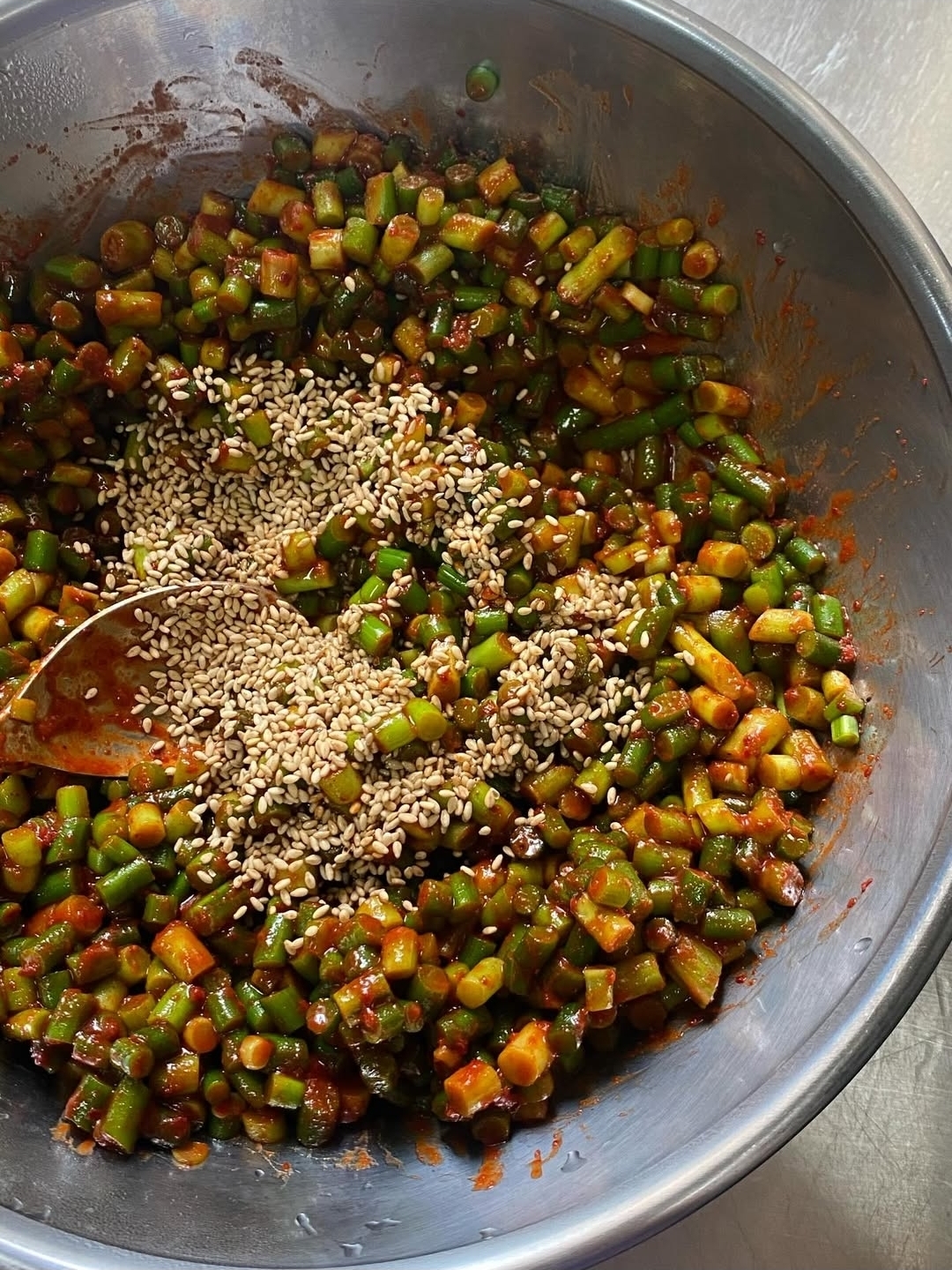 맛있다고-인스타,-스레드에서-대유행중인-마늘쫑비빔밥-1-이미지