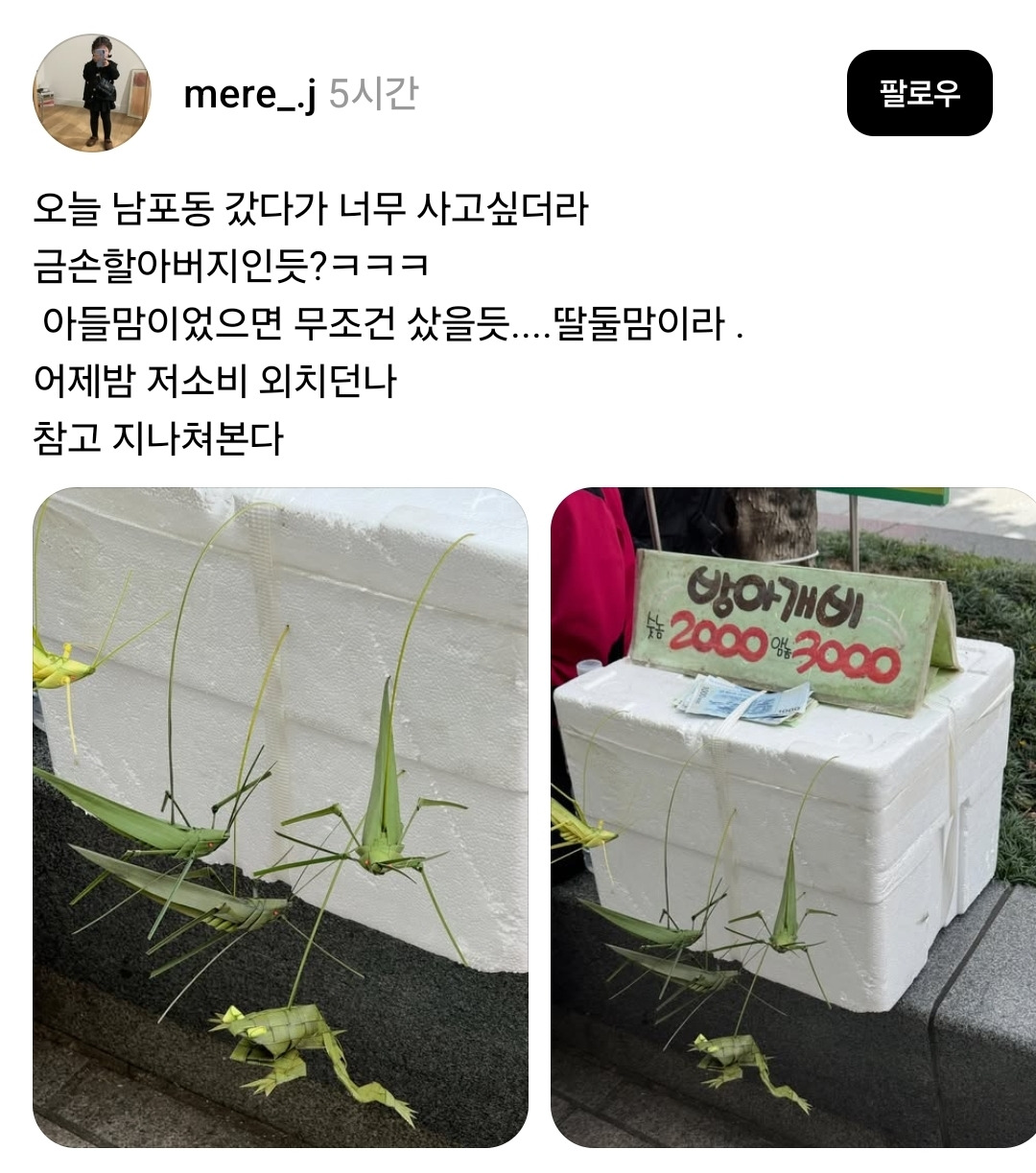 남포동에서-금손-할아버지가-만든-방아깨비-0-이미지