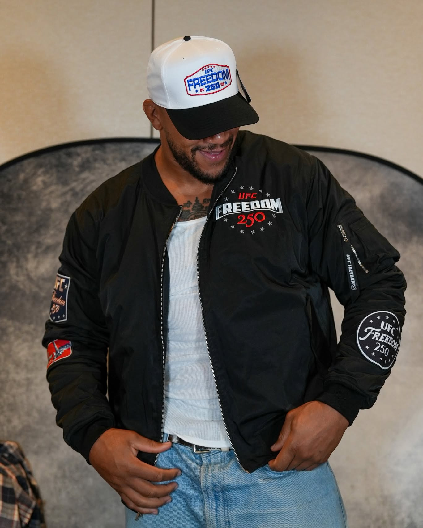 UFC-백악관-대회-기념-특별-제작-모자/재킷/셔츠-0-이미지
